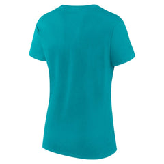 Miami Dolphins Logo Athletic Women's Lean T-Shirt | NFL New