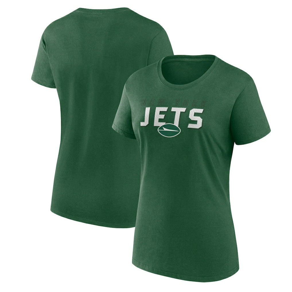 New York Jets Logo Athletic Women's Lean T-Shirt | NFL On sale