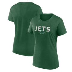 New York Jets Logo Athletic Women's Lean T-Shirt | NFL On sale