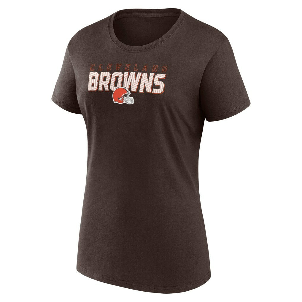 Cleveland Browns Logo Athletic Women's Lean T-Shirt | NFL On sale