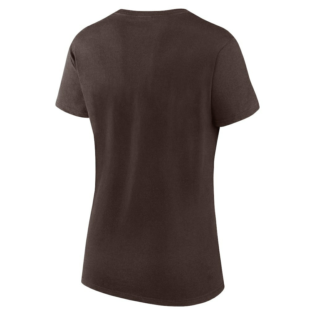 Cleveland Browns Logo Athletic Women's Lean T-Shirt | NFL On sale