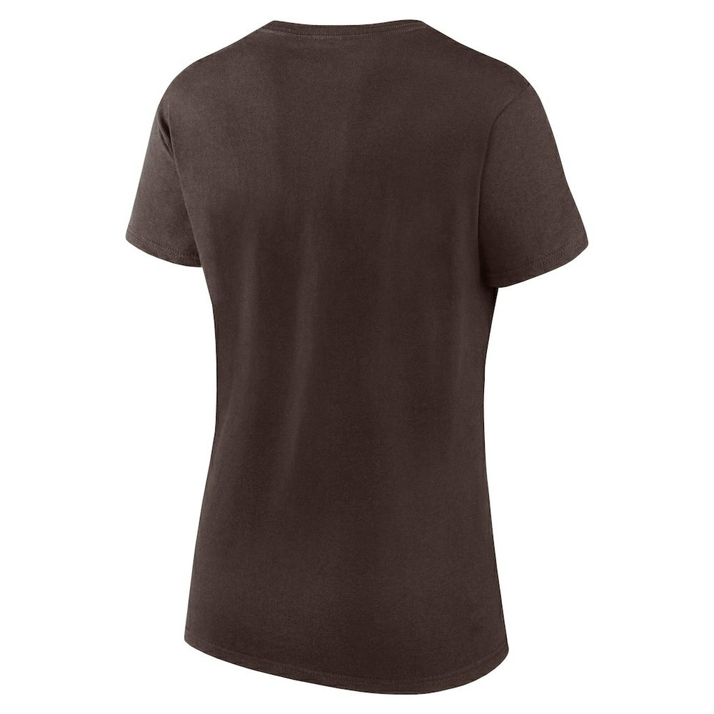 Cleveland Browns Logo Athletic Women's Lean T-Shirt | NFL On sale