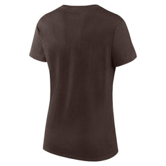 Cleveland Browns Logo Athletic Women's Lean T-Shirt | NFL On sale