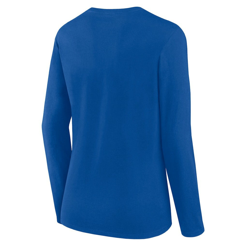 Indianapolis Colts Logo Athletic Women's Grip Long Sleeve T-Shirt | NFL Outlet