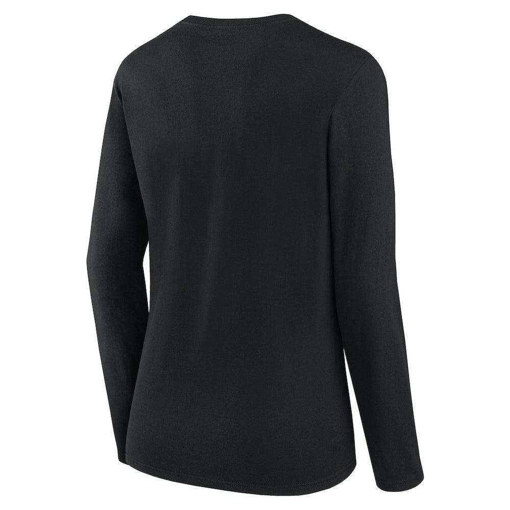 New Orleans Saints Logo Athletic Women's Grip Long Sleeve T-Shirt | NFL New