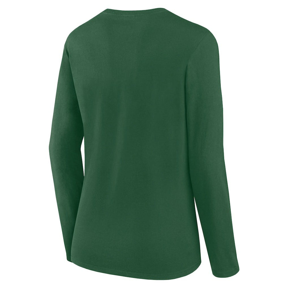 New York Jets Logo Athletic Women's Grip Long Sleeve T-Shirt | NFL On sale