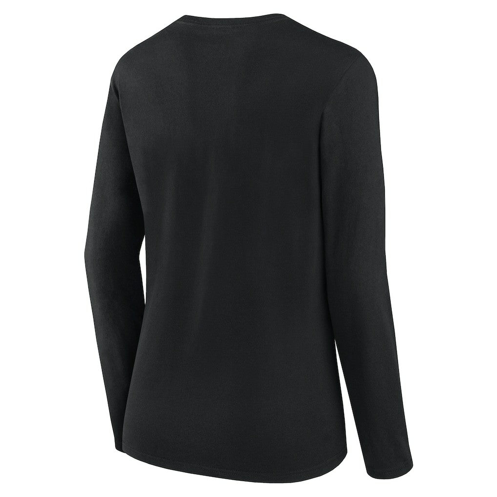 Pittsburgh Steelers Logo Athletic Women's Grip Long Sleeve T-Shirt | NFL US