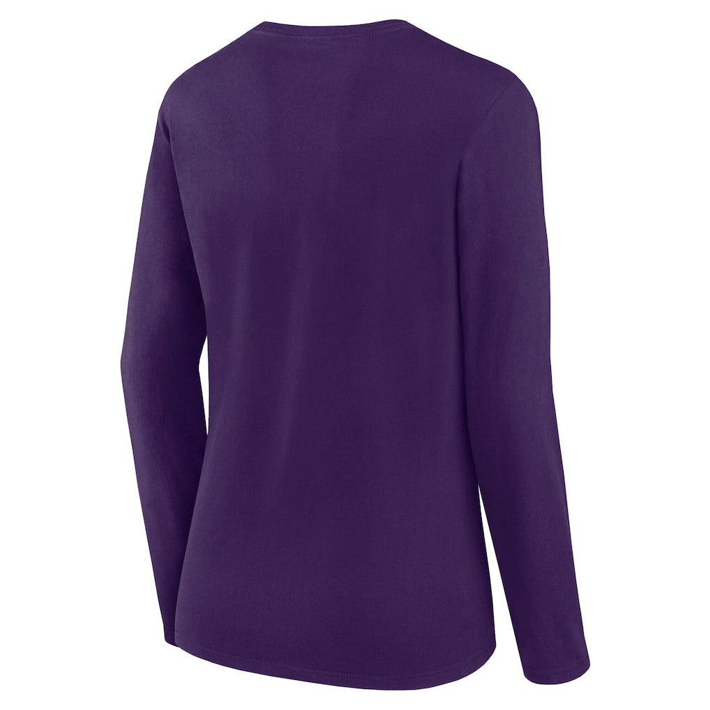 Baltimore Ravens Logo Athletic Women's Grip Long Sleeve T-Shirt | NFL Online