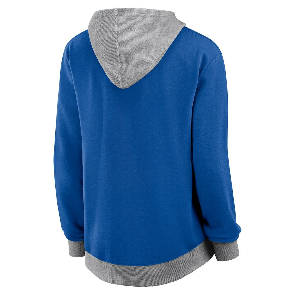 New York Giants Logo Athletic Women's Hit It French Terry Full-Zip Hoodie | NFL Hot