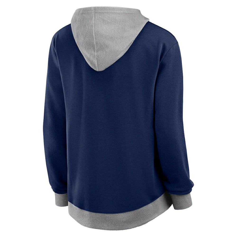 Dallas Cowboys Logo Athletic Women's Hit It French Terry Full-Zip Hoodie | NFL Hot