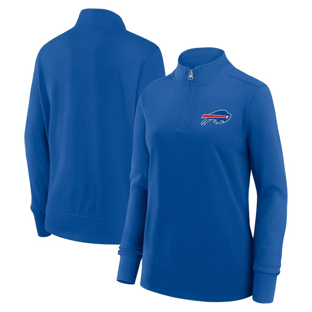 Buffalo Bills Logo Athletic Women's Velocity Quarter-Zip Jacket | NFL Hot