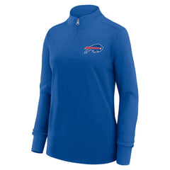 Buffalo Bills Logo Athletic Women's Velocity Quarter-Zip Jacket | NFL Hot
