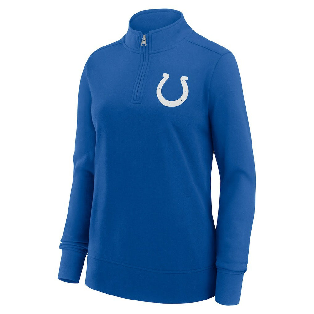 Indianapolis Colts Logo Athletic Women's Velocity Quarter-Zip Jacket | NFL Sale