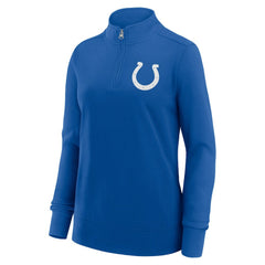 Indianapolis Colts Logo Athletic Women's Velocity Quarter-Zip Jacket | NFL Sale