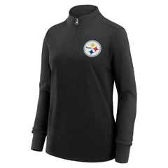 Pittsburgh Steelers Logo Athletic Women's Velocity Quarter-Zip Jacket | NFL Sale