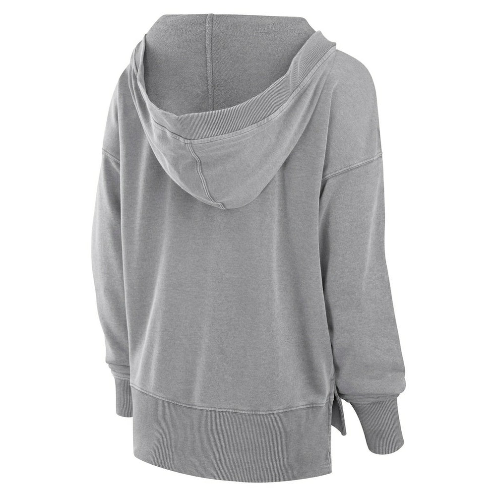 Cleveland Browns Women's Initiative Snow Wash French Terry V-Neck Pullover Hoodie | NFL Hot