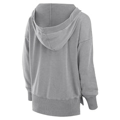 Cleveland Browns Women's Initiative Snow Wash French Terry V-Neck Pullover Hoodie | NFL Hot