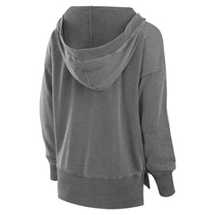 Minnesota Vikings Women's Initiative Snow Wash French Terry V-Neck Pullover Hoodie | NFL Online