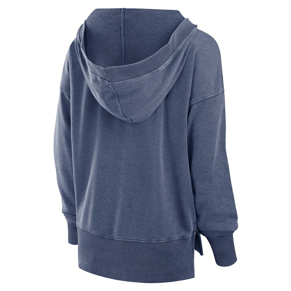Seattle Seahawks Women's Initiative Snow Wash French Terry V-Neck Pullover Hoodie | NFL Hot