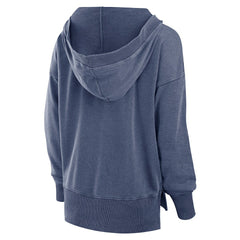 Seattle Seahawks Women's Initiative Snow Wash French Terry V-Neck Pullover Hoodie | NFL Hot