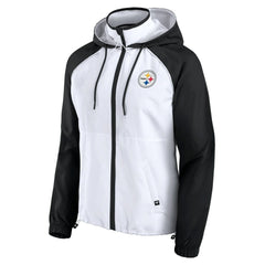 Pittsburgh Steelers Women's Full-Zip Anorak Hoodie Jacket | NFL Discount