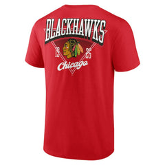 Chicago Blackhawks Logo Athletic Never Over T-Shirt -  NHL T-shirts