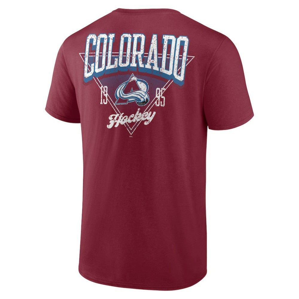 Colorado Avalanche Logo Athletic Never Over T-Shirt -  NHL T-shirts