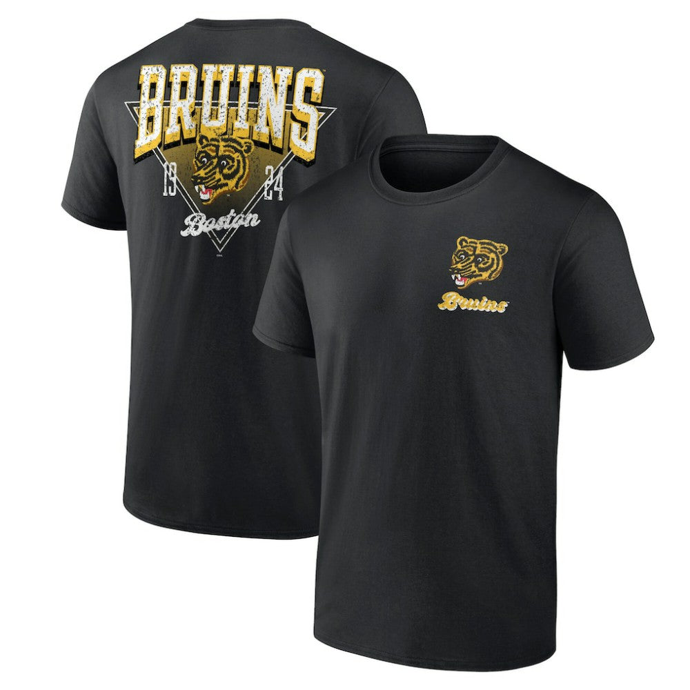 Boston Bruins Logo Athletic Never Over T-Shirt -  NHL T-shirts