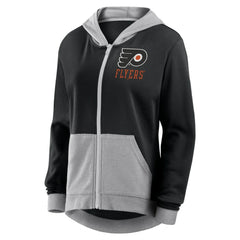 Philadelphia Flyers Logo Athletic Women's Hit It French Terry Full-Zip Hoodie -  NHL Hoodies