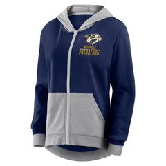 Nashville Predators Logo Athletic Women's Hit It French Terry Full-Zip Hoodie -  NHL Hoodies