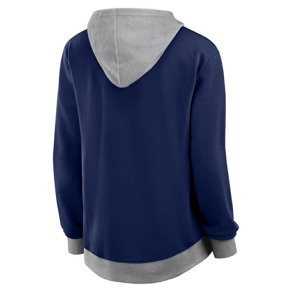 Columbus Blue Jackets Logo Athletic Women's Hit It French Terry Full-Zip Hoodie -  NHL Hoodies