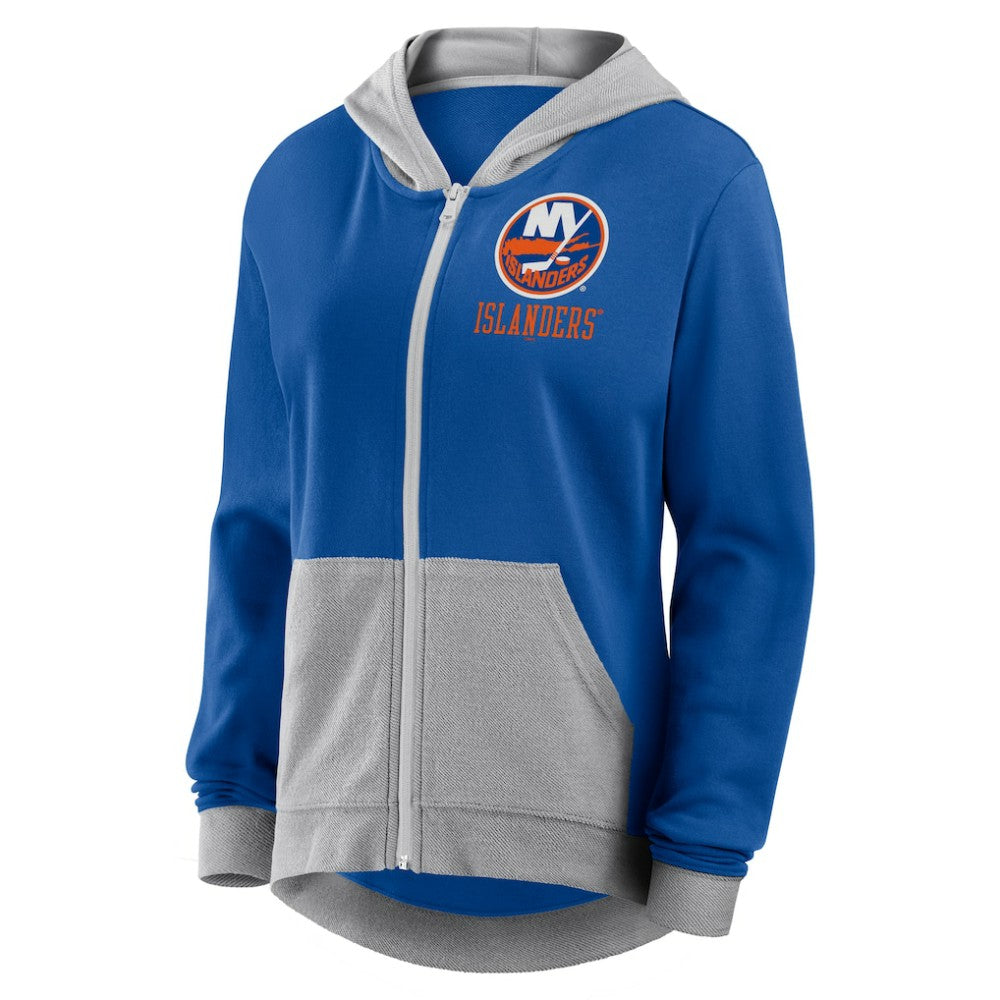 New York Islanders Logo Athletic Women's Hit It French Terry Full-Zip Hoodie -  NHL Hoodies