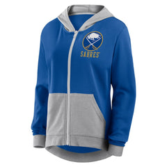 Buffalo Sabres Logo Athletic Women's Hit It French Terry Full-Zip Hoodie -  NHL Hoodies