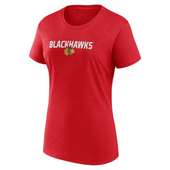 Chicago Blackhawks Logo Athletic Women's Launch Scoop Neck T-Shirt -  NHL T-shirts