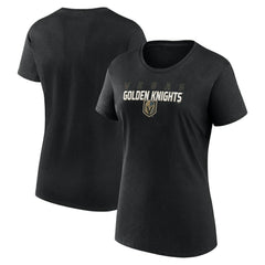 Vegas Golden Knights Logo Athletic Women's Launch Scoop Neck T-Shirt -  NHL T-shirts