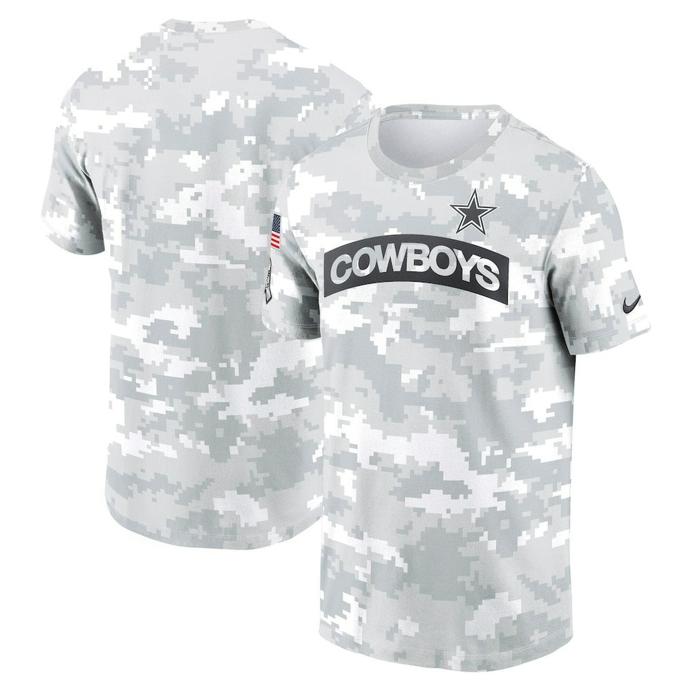 Dallas Cowboys 2024 Salute To Service Performance T-Shirt | NFL Outlet