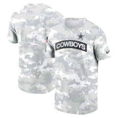 Dallas Cowboys 2024 Salute To Service Performance T-Shirt | NFL Outlet
