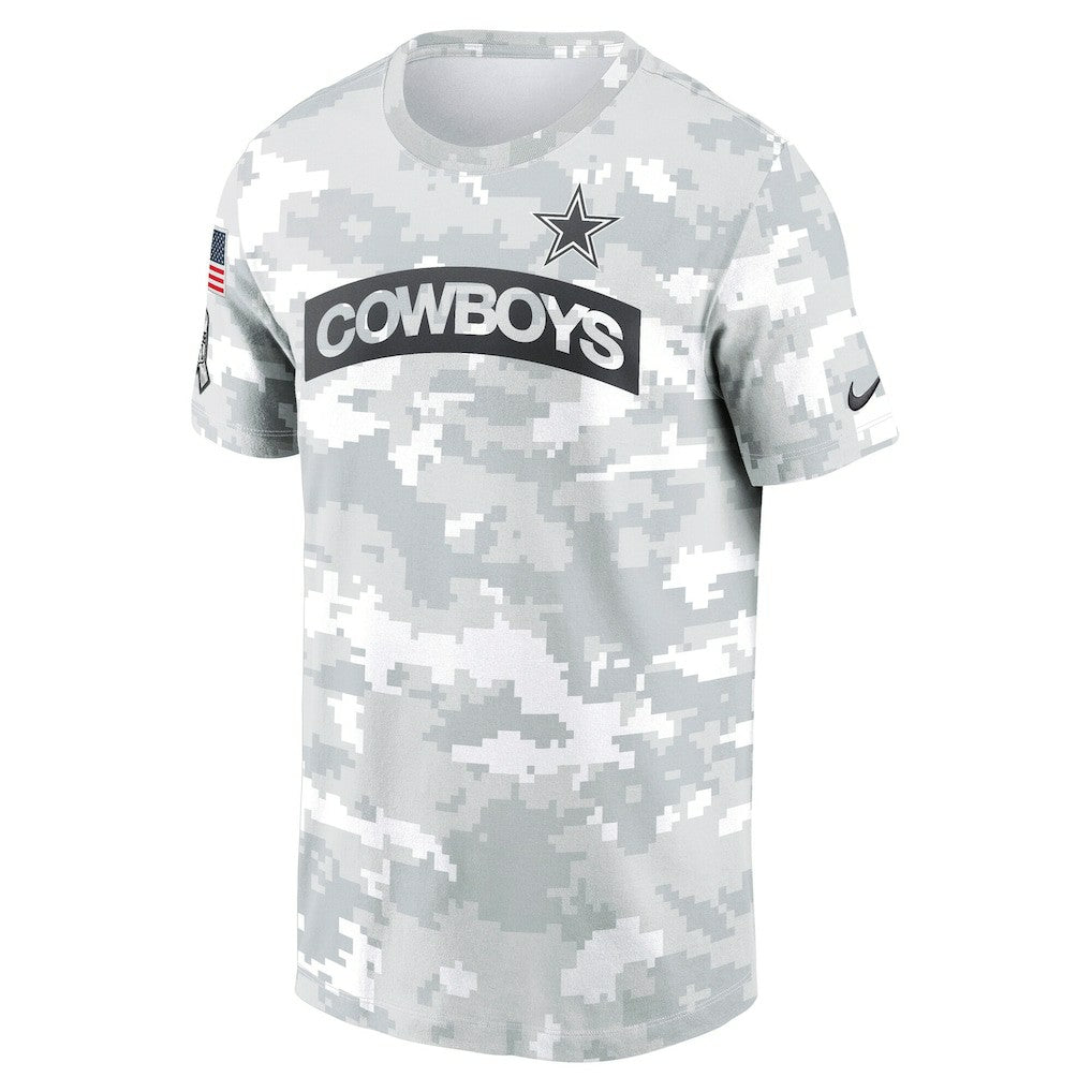 Dallas Cowboys 2024 Salute To Service Performance T-Shirt | NFL Outlet