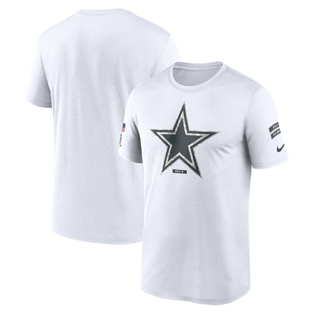 Dallas Cowboys 2024 Salute To Service Legend Performance T-Shirt | NFL On sale