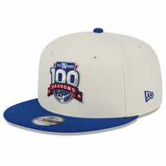 New York Giants 100th Season Two-Tone 9FIFTY Snapback Hat | NFL Outlet