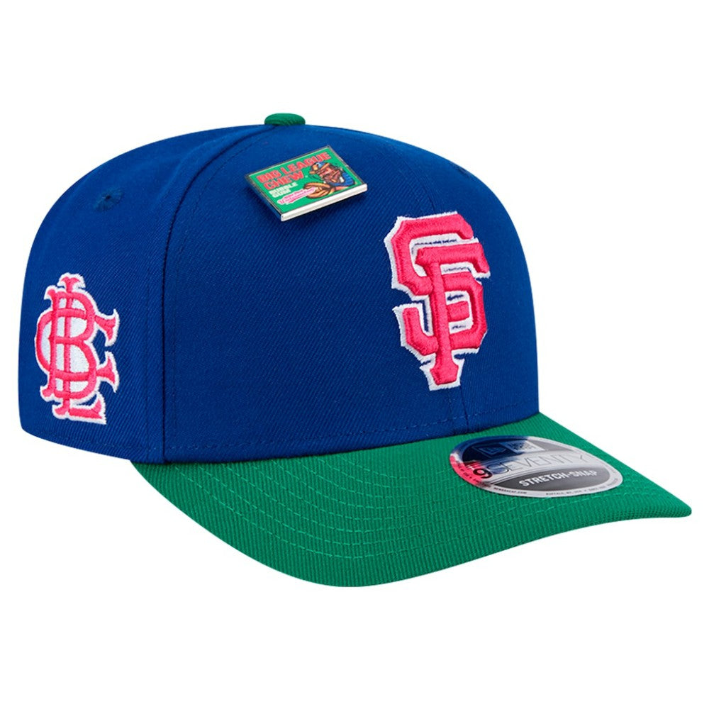 San Francisco Giants New Era 2024 Big League Chew Flavor Pack 9SEVENTY Adjustable Hat - MLB Hats