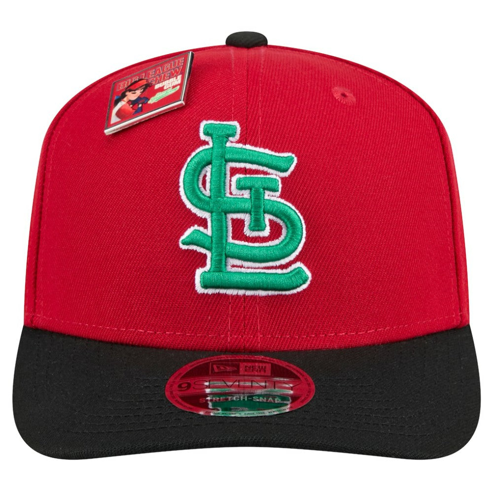 St. Louis Cardinals New Era 2024 Big League Chew Flavor Pack 9SEVENTY Adjustable Hat - MLB Hats
