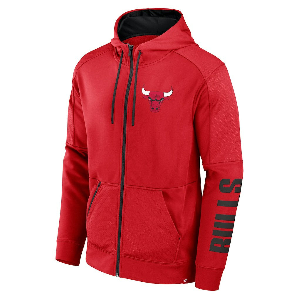 Red Chicago Bulls Baller Defender Performance Full-Zip Hoodie sale | NBA