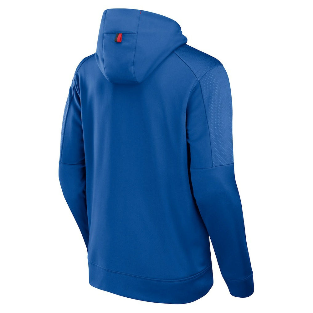Royal Philadelphia 76ers Baller Defender Performance Full-Zip Hoodie | NBA