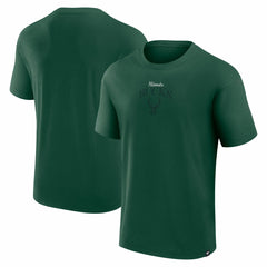 Hunter Green Milwaukee Bucks Crossover Collection Full Court Press T-Shirt | NBA