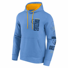 Blue Memphis Grizzlies Game Time Crossover Pullover Hoodie | NBA