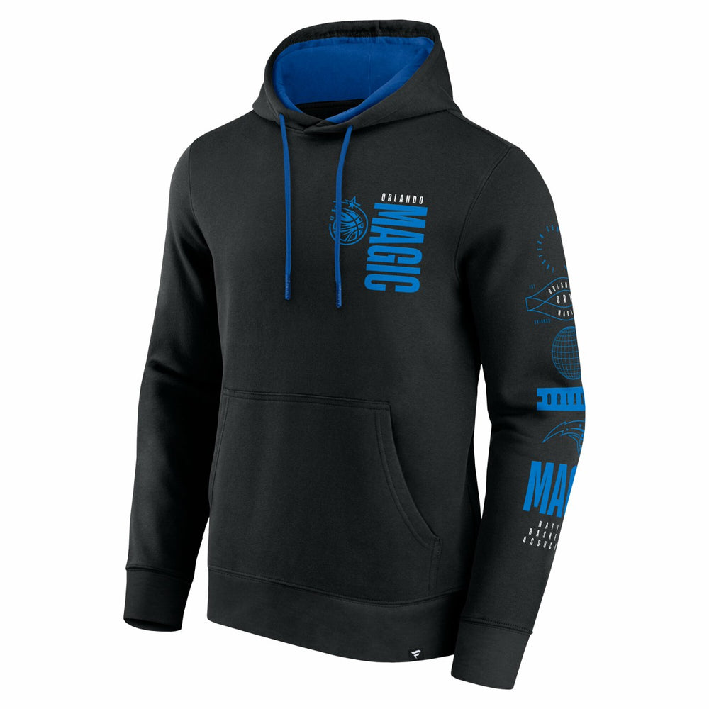 Black Orlando Magic Game Time Crossover Pullover Hoodie | NBA
