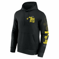 Black Utah Jazz Game Time Crossover Pullover Hoodie | NBA