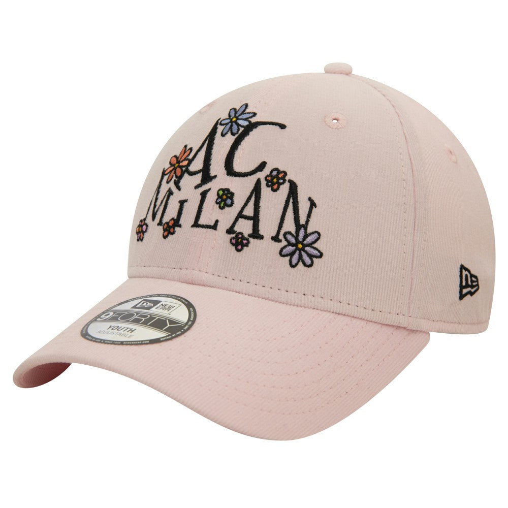 AC Milan New Era Youth Needle Corduroy 9FORTY Adjustable Hat