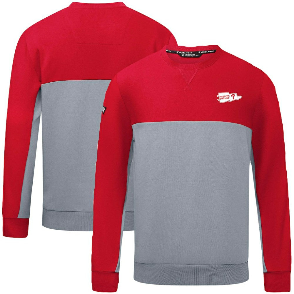 Philadelphia Phillies Levelwear  Legacy Rafters Pullover Sweatshirt - MLB Pullover